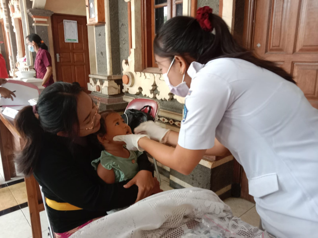 Bulan Februari Pemberian Vitamin A dan Obat Cacing untuk Balita